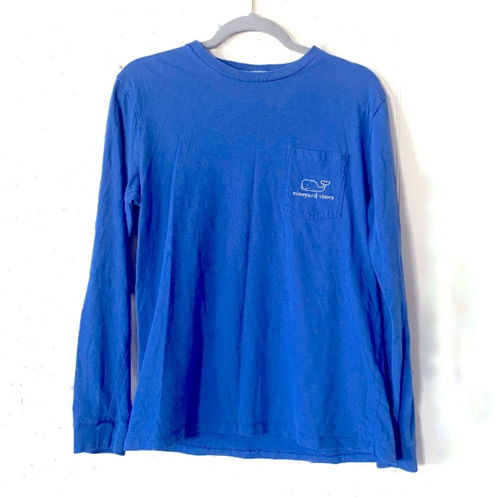 Vineyard Vines - Vintage Whale Long-Sleeve Pocket Tee